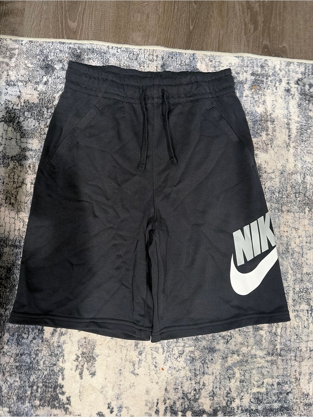 Nike Boys' Black Sweat Shorts Size XL (18-20)